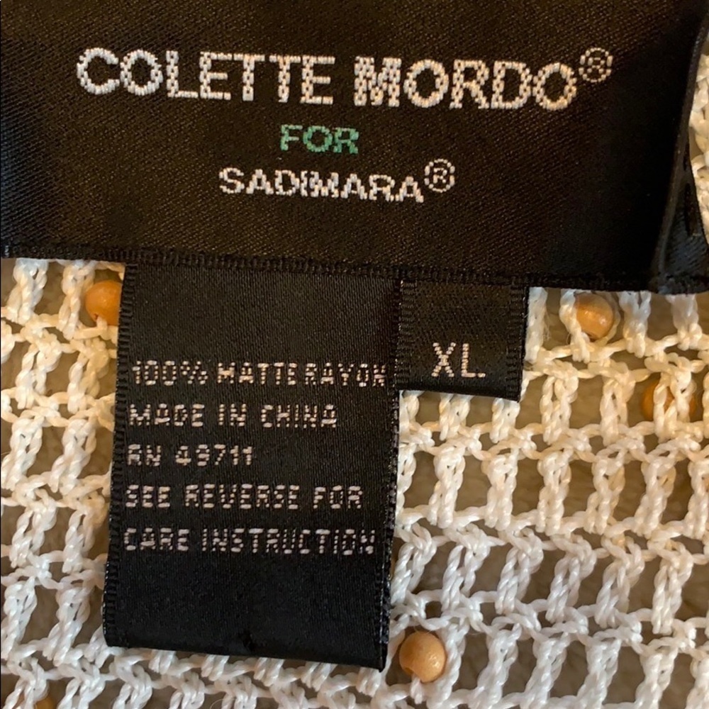 Colette Mordo for Sadimara beaded cardigan Size XL - Picture 7 of 8